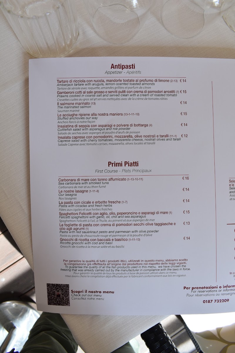 Menu Il Ristorantino Di Bayon-1