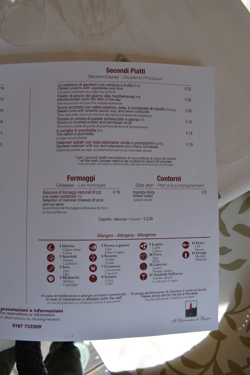 Menu Il Ristorantino Di Bayon-2